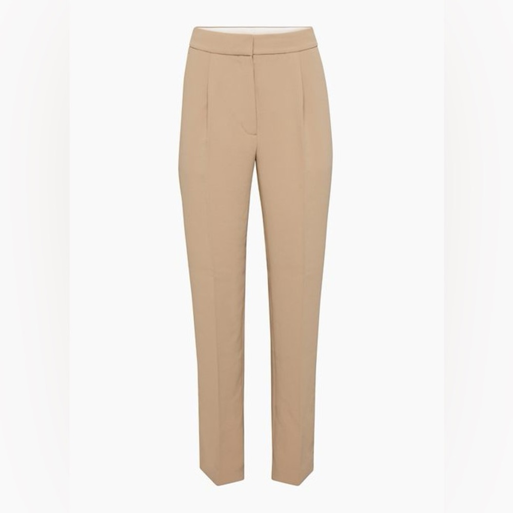 Aritzia Wilfred Ibiza Pants in Gold Camel size 4